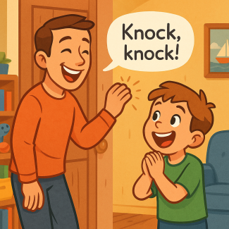 Lustige Knock-Knock-Witze für die ganze Familie
