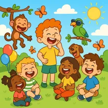 Lustige kurze Witze für Kinder zum Auswendiglernen