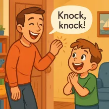 Lustige Knock-Knock-Witze für die ganze Familie